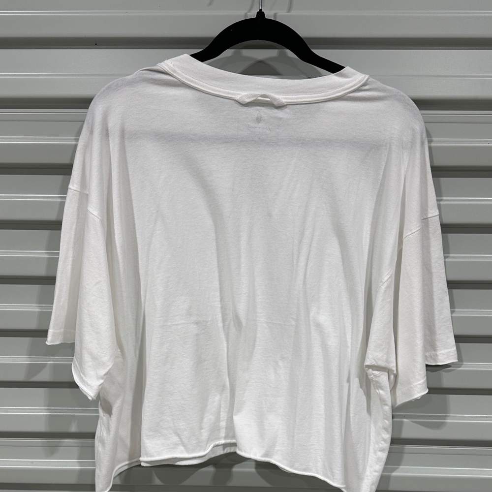 FP Movement by Free People Relaxed White Boxy Short-Sleeve Tee - Picture 4 of 4